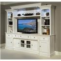 Magnussen Home E3272 Beach white entertainment unit | Bennett's Home